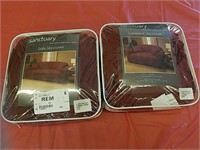 Sanctuary sofa and love seat seat slip covers,