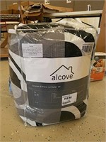 Alcove Grayson 8-piece comforter set, size Full,