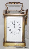 Antique French Brass Cased Carriage Clock
