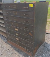 (Z) Large Metal Storage Cabinet measuring 45 1