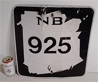NB 925 Metal Sign 17.5x17.5