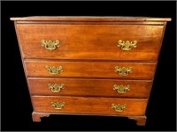 18TH CENT. CHERRY 4 DRAWER CHEST