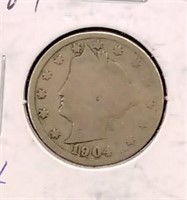 1904 nickel
