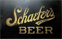 Schaefers Beer Advertising Sign