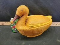 Woven duck basket