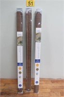 New Out Door Roller Shades 48"x72" - Brown