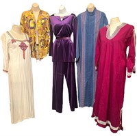 Collection 1970s Boho Chic Dresses, Tunics
