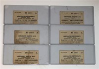 Vintage Somerset, Penna. Ticket Stubs