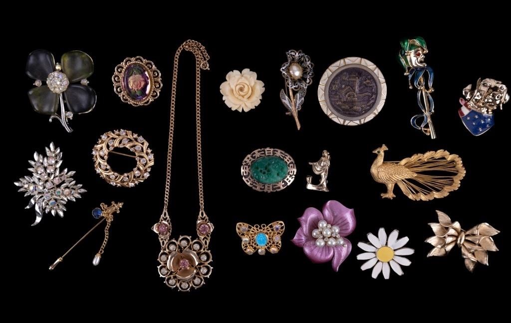 Collectible Brooches & Necklace