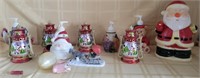 F - MIXED LOT OF SANTA DISPENSERS (G80)