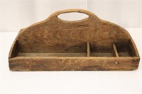 Antique Wooden Tool Carrier