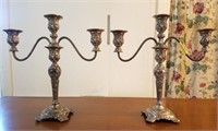Willam Rogers and Son Candelabras