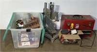 (JL) Craftsman Tool Box , SKill Sander ,Clamps