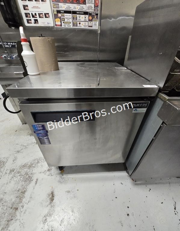 Dukers Undercounter SS Freezer DUC29F