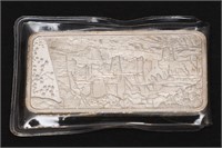 1 OZ SILVER ART BAR - CLIFF DWELLINGS