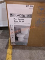 Glacier Bay Dual Flush 2 PC High Efficiency Toilet
