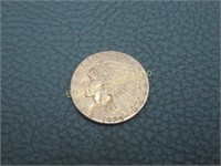 1925-D 2 1/2 Dollar Indian Gold Piece