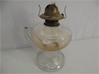 Early Clear Oil Lamp w/ Handle