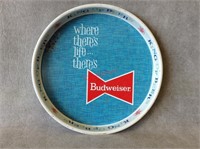 ca. 1950's Budweiser Bow Tie  Serving Tray