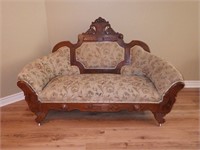 19th Century Hand Crafted Sofa