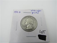 1954-D Washington Quarter