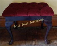 1920's Tufted Vanity or Piano Bench