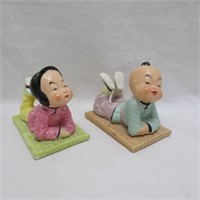 Figurines - Japanese Boy & Girl - Rossetti Chicago