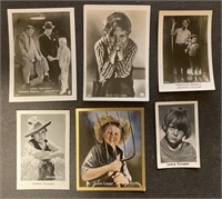 JACKIE COOPER : 6 x Antique Tobacco Cards