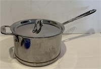 ALL CLAD 4 QT SAUCE PAN with Lid