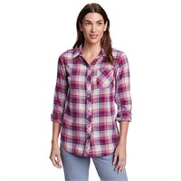 XL Women's Forest Flannel Shirt