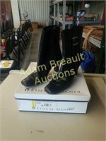 Etienne Aigner black calf boots, 8m