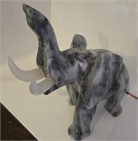 Vintage Marble Elephant Figurine
Note Colour