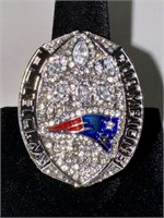 RARE '18 TOM BRADY PATRIOTS SUPER BOWL RING