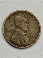 RARE 1929 US WHEAT PENNY KEY DATE COIN