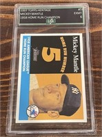 2007 Topps Heritage #5 Mickey Mantle Card