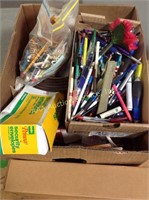 Office supplies, pens and pencils, miscellaneous