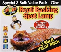 Zoo Med Reptile Basking Spot Lamp, 75-Watt,