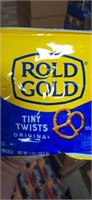 Case of 40- 1oz bags of gold gold tiny twists