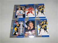 Lot of 6 1993-94 Upper Deck Gretzky's Great Ones
