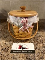 5 in longaberger basket with lid