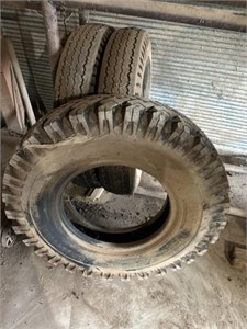 Three   9-20 tires