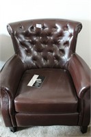 Leather and Fabric Chair Design by Ashley