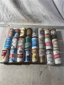 Old beer cans