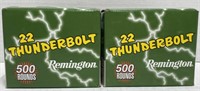 (OO) Remington 22LR Thunderbolt Rimfire Cartridges
