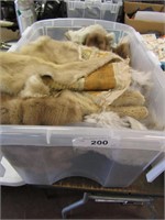 Tote of Fur Pieces