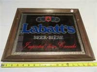 Labatt's Beer Mirror. Measures 17" X 14".