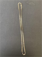 14K Gold Chain Necklace 10 Inch.