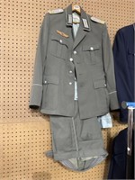 Vintage German military outfit jacket pants