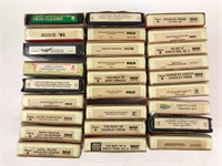 Collection Of 8 Track Tapes