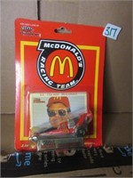 Race champions McDonalds dragster .